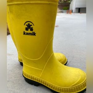 Kamik® Kids Yellow Stomp boot